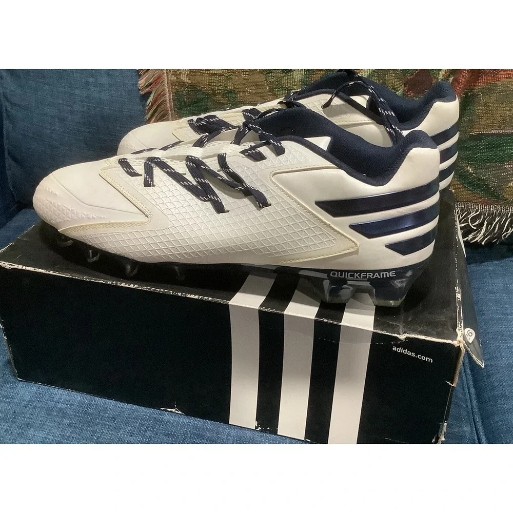 adidas Originals Freak X Low Top Carbon Football Shoe Navy / White Men's 14